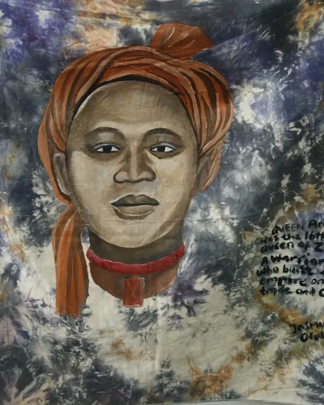 Queen Amina, artwork by Jasmine Oguns
