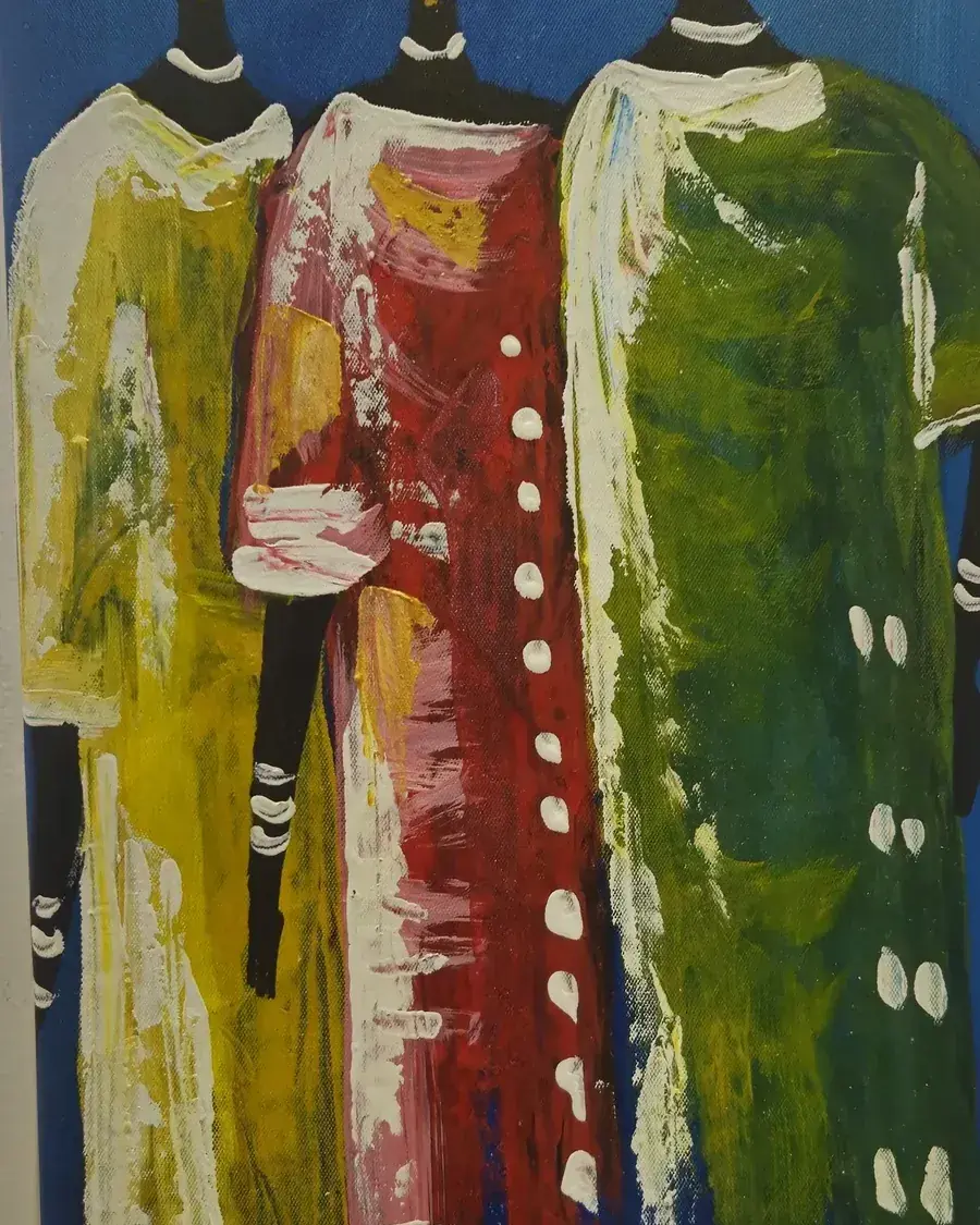 Three Sisters, artwork by John Kwame Eduafo